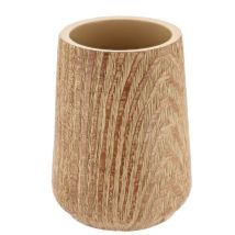 Gobelet en polyresine effet bois - naturel Tendance