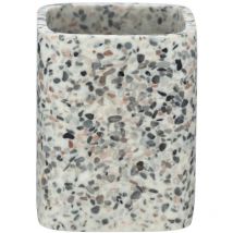 Gobelet de salle de bain design Terrazzo