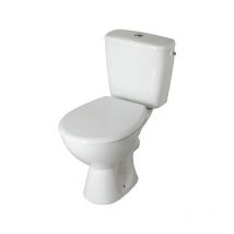 Godart - Pack wc à poser sortie horizontal, fermée non émaillée Element nf