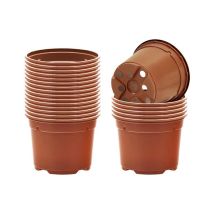 Soparco - Godet Rond Ø 13 Cm (carton De 456 Pièces) - Couleur Terre Cuite