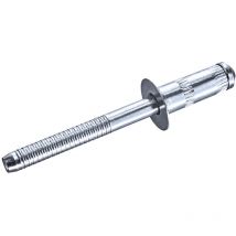 500 x Hochfeste Blindnieten Edelstahl A2 (V2A) (ø x l) 4,8 x 12,0 mm mit Senkkopf - Nieten mit gerilltem Nietdorn - go-inox ii - Goebel
