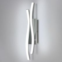 Goeco - Applique Murale led Argentée, 14W 1575LM, Lumière Blanche Froide 6500K, Abat-jour en Aluminium pour Salon, Chambre, Escalier - Longueur 41cm
