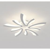 GOECO Designer Deckenleuchte V, Acryl, Weiß, 5-flammig, Neutrales Licht, 50W, 220V