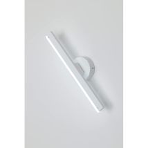 Modern Led Wall Lamp, 8w 426lm, Long White Wall Light 38cm, Cool White Light 6500k For Bedroom, Bathroom Mirror Light, Living Room, Dining Room, 