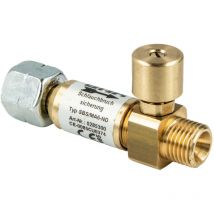 Schlauchbruchsicherung sbs/ma g 1/4 lh-üm x g 1/4 lh-kn 50 mbar Niederdruck - GOK