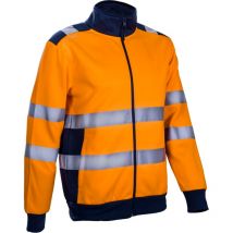 Veste de travail thermique haute visibilité gokkan - Orange FLuo 2XL - 56/58