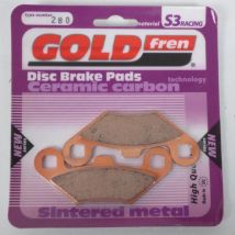 Gold Fren Bremsbeläge Für Quad Cf Moto 625 Terralander