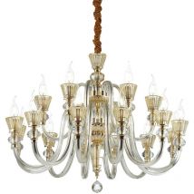 Ideal Lux - Strauss - 18 Light Chandelier Rose Gold Finish, E14