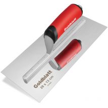 Goldblatt - Truelle de Lissage en Acier Inoxydable, Platoir à Enduit et Finition 280 x 130 mm, Truelle à Plâtre Truelle à Lisser Construction Robuste