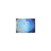 Goldblaues Bluetooth-Druckbild cm80x60x4