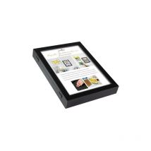 Goldbuch Kunst-Bilderrahmen Holz DIN A4 sw. Magnetverschl. 920165