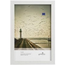 Goldbuch - Portafoto Tallinn In Legno, Foto In Formato 20 X 30 Cm, Ritratti Supporto Da Parete, Cornice Singola In Mdf, Bianco, 20x30 Cm