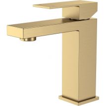 Goldene Badezimmerarmatur – Geräuschlose Waschtischarmatur Mit Keramikkern