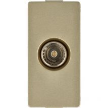 Enes dc smart home TV-Antennensteckdosenmodul - Gold