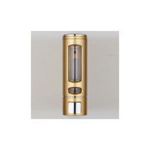 Goldseifenspender, Einzelseifenspender 400 ml, Wand-Duschgelspender, Seifenglas