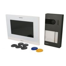 GOLMAR – Kit visiophone connecté WiFi 7'' – Moniteur mains-libres couleur – Caméra grand angle 120° – Alimentation incluse