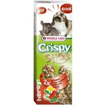 Crispy Sticks Rabbits- Guinea Pigs Herbs, 2 piezas 110g