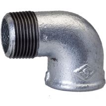Gomito mf ghisa zincata 92 gebo • 1'1/2MF