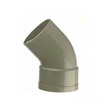 Girpi - Gomito 45° In pvc Da Incollare, Femmina/Maschio, D.40