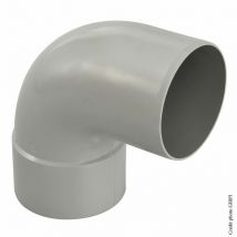 Gomito 87,3° PVC grigio GIRPI, Dev.33 cm Diam.100 mm Girpi