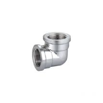 Gomito a 90° ff in ottone cromo IBP 3/4' IBP