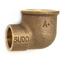 Gomito bronzo ff a saldare 1' x 28 Frabo