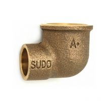 Gomito bronzo ff a saldare 1/2 x 16