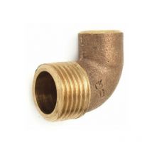 Gomito bronzo mf a saldare 3/4 x 18