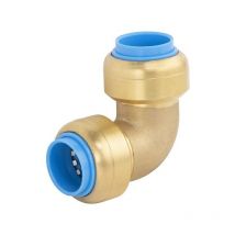 Gomito di uguale diametro. 14 mm ottone quick plomberie