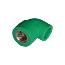 Gomito femmina filettato femmina 3/4 x 25 Wavin