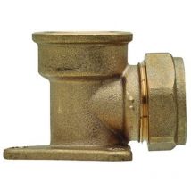 Gomito flangiato f x fil rp compressione per rame Misura: 1/2 x 12