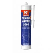 Gomma di silicone 300ml, bianco S100, base acetica