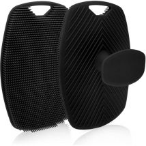 Ensoleille - Gommage corporel en silicone, gommage en silicone de qualité supérieure qui nourrit et exfolie la peau, comporte des poils améliorés en