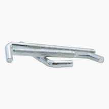 Gond à visser zingué filet métrique Viswood 6x60mm (lot de 3 gonds)