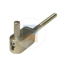 Gond multiréglage fileté. Tige (mm) : 12x80 - Cupro Brut - Réglage (mm) : 40 à 62