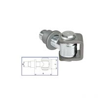 Charnières filetées Comunello pour portails M24 A.120