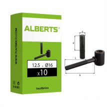 Gond à scellement chimique noir Ø16 x 125MM gah Alberts 307424