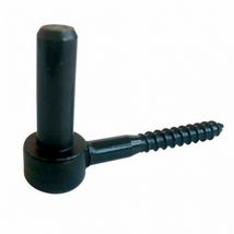 Gond à visser tirefond noir afbat - ø mm: 14