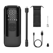 Gonfleur de pneu de compresseur d'air portable 150PSI pour voiture, vélo, motos, ballon avec écran numérique et lumière LED d'urgencePAC4000