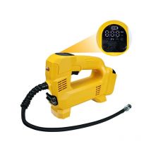 Gonfleur de pneu sans fil pour batterie Li-ion Dewalt 20 v Max, pompe à air 60 w avec lumière led (sans batterie)