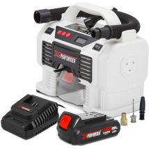 X-performer - Gonfleur - dégonfleur sans fil 20V avec batterie 2Ah