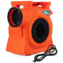 Gonfleur Électrique 220-240V/2300 w Portable&Empilable Pompe à Air Électrique avec Moteur Puissant et Coussinets Antidérapants Orange CW8195 Maison