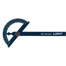 Goniometro in Alluminio – 300mm Lungo, 200mm Corto, Spessore 7.5mm – Strumento di Precisione per Misurare Angoli