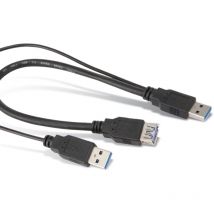 Usb 3.0 Y-Stromversorgungskabel, 0,3 m - Goobay