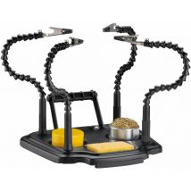 Goobay - Aide au Soudage avec 4 Bras Flexibles - support de soudure pour tous les travaux de soudure et de bricolage délicats (61669)