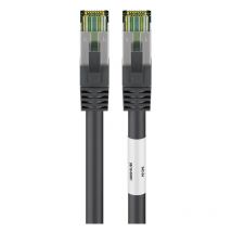 Goobay - 66723 cable de red Negro 3 m Cat8.1 s/ftp (s-stp)