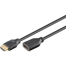 goobay Câble d'extension HDMI haute vitesse avec Ethernet - connecteur HDMI (type A) connecteur HDMI (type A) - 3 m (61310)