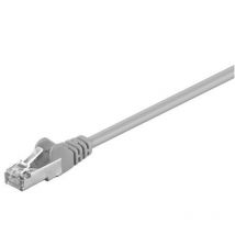 Goobay Cable Réseau RJ45 f/utp Cat5e 3,00m gris (50129)