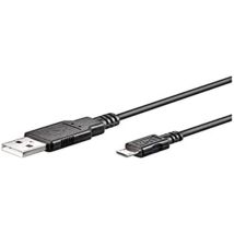 Goobay - Cable usb 2.0 type a - Micro b m/m 1m (Noir)