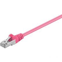 Cat 5e Patchkabel, Sf/utp, Magenta, Kupferkaschierter Aluminiumleiter (cca). Kabellänge 3 M